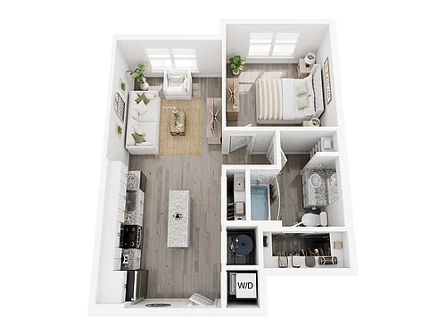 Floor plan A21