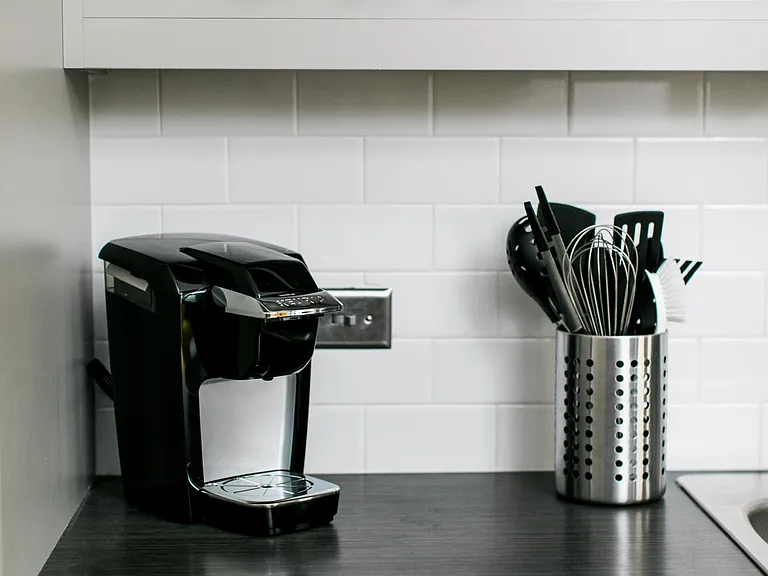 Furnished unit includes flatware, cookware, silverware and small appliances