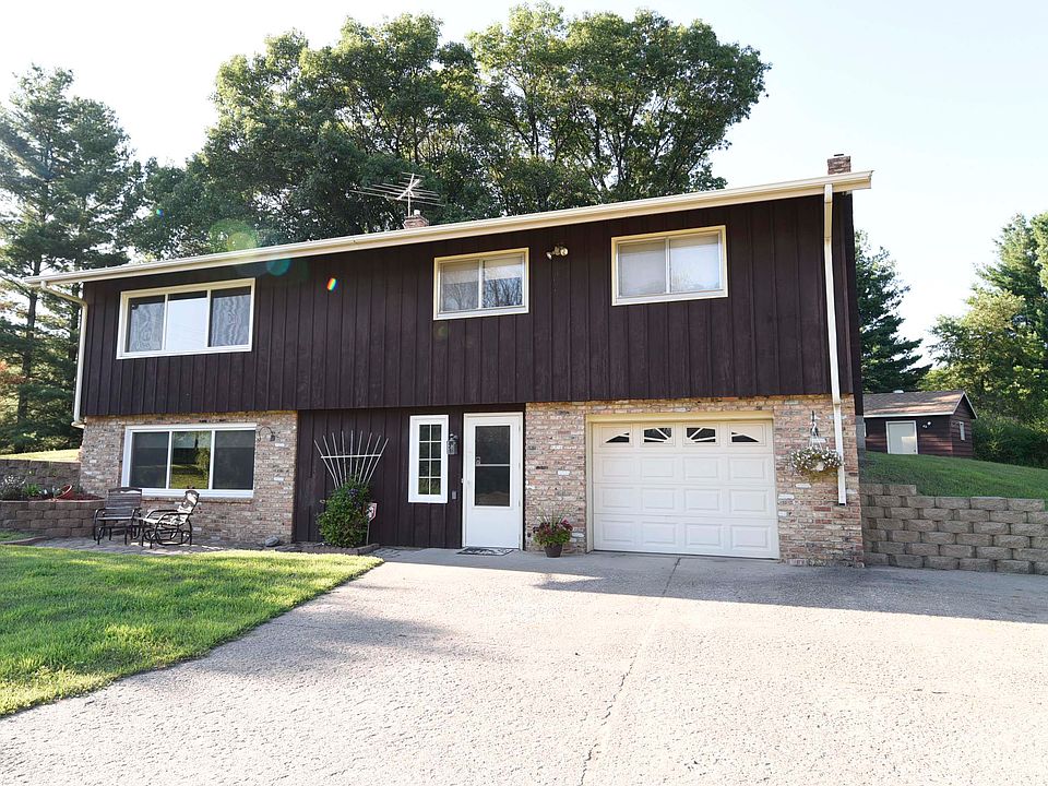 Front side view of home