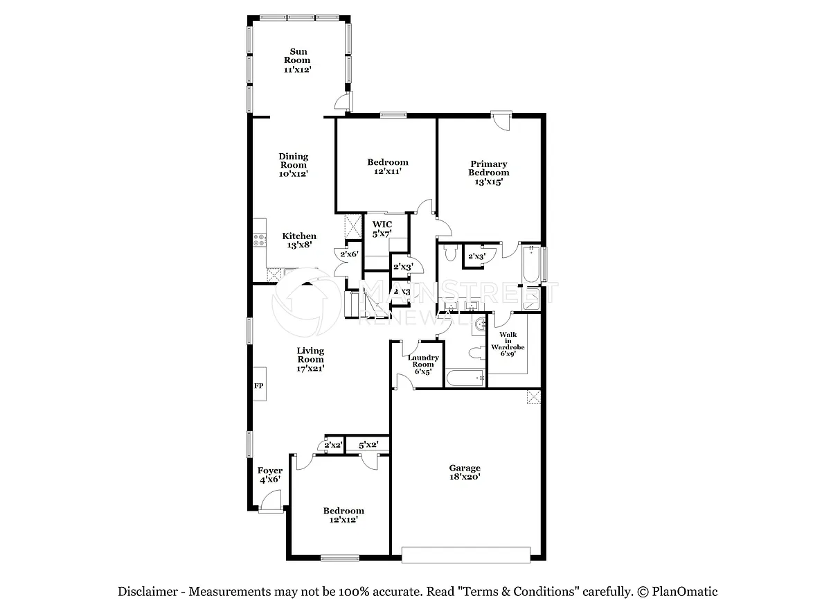 Floor Plan - 2314 Silver Run Dr