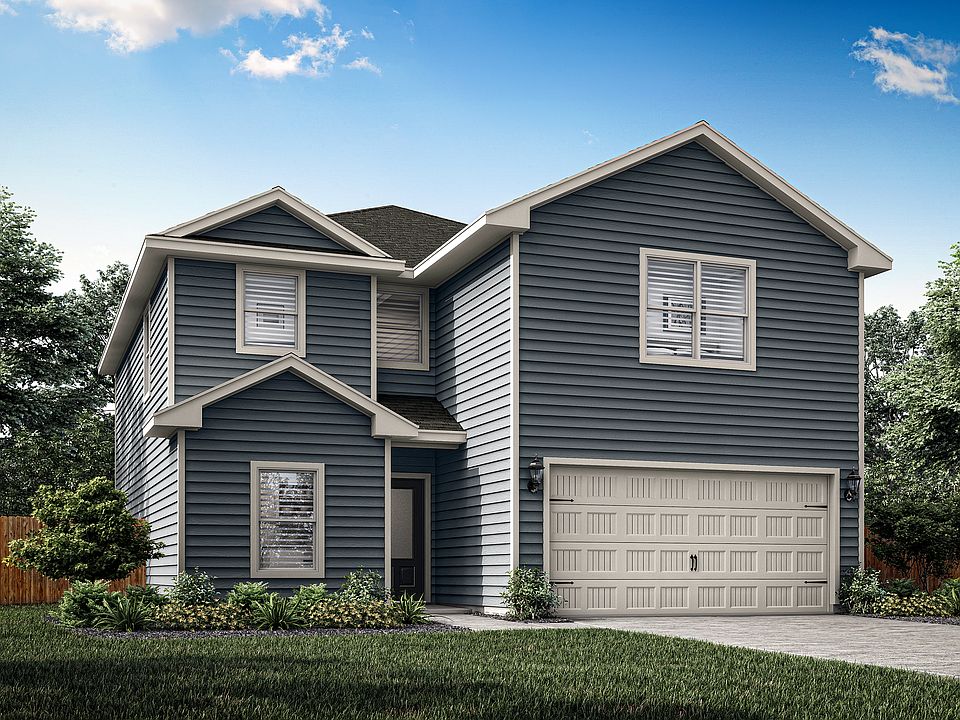 The Driftwood is a two-story floor plan.