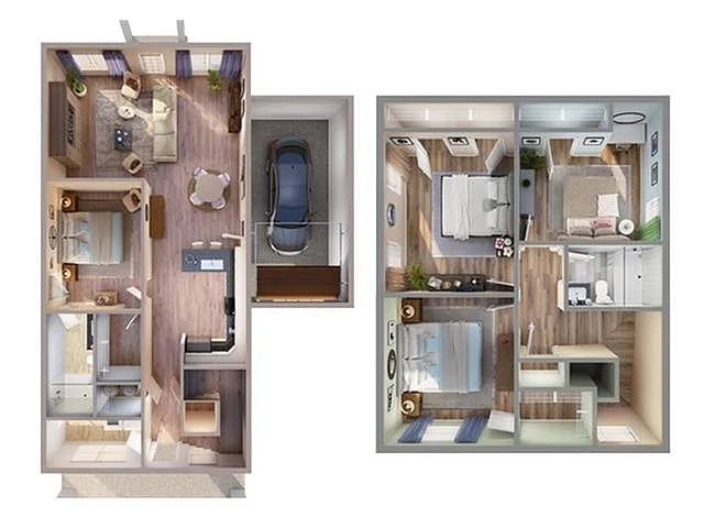 Floor plan Oak