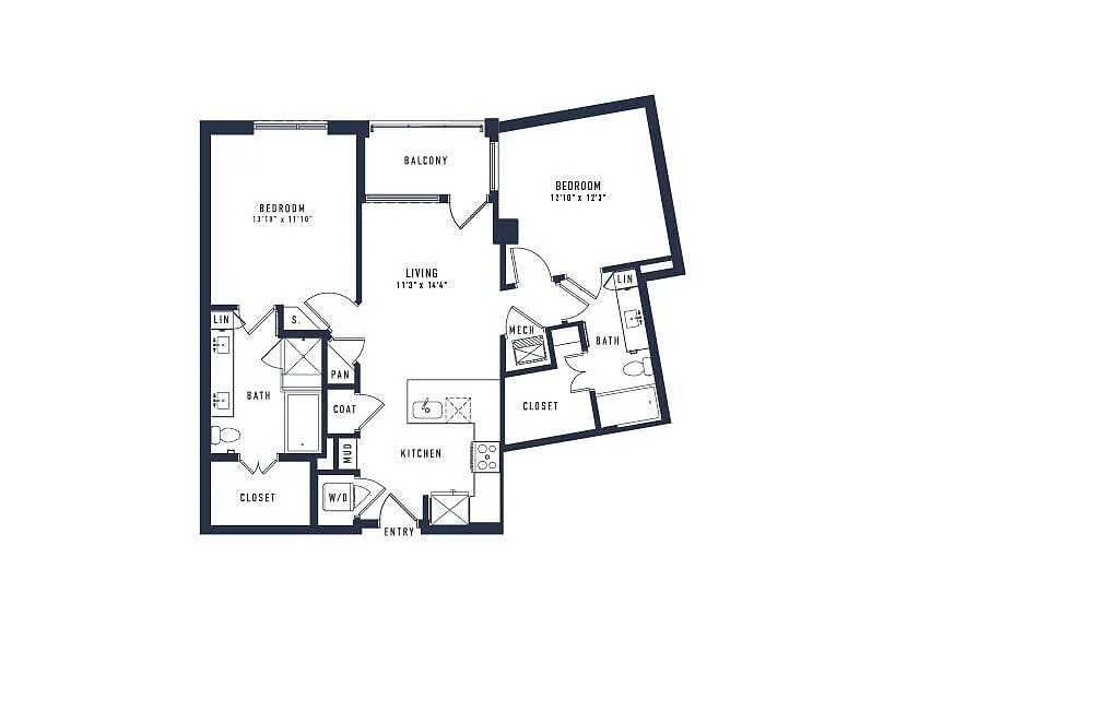 Floor plan B2T