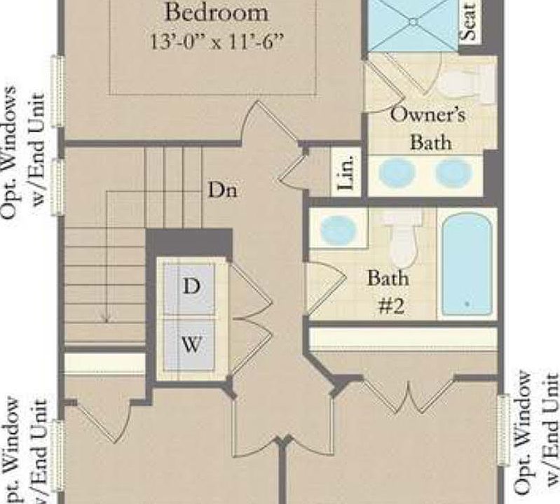 Washer and Dryer included.