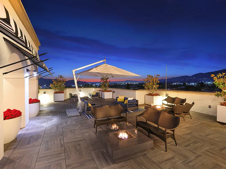 Sunset View from the Rooftop!