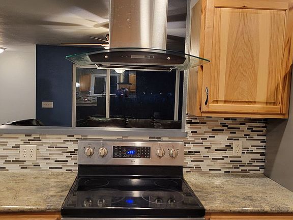 kitchen to living room