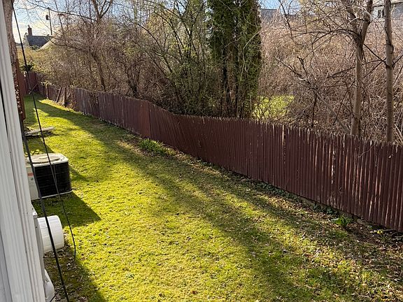 side yard connecting to back yard