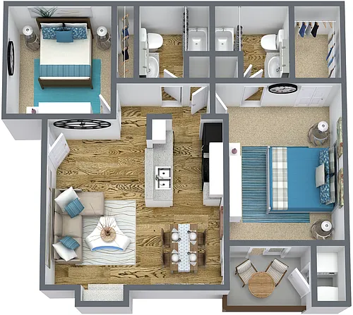 Floor plan B1