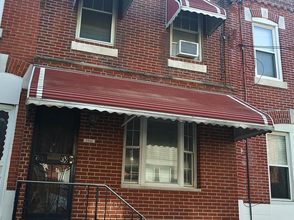 House facade with terrace