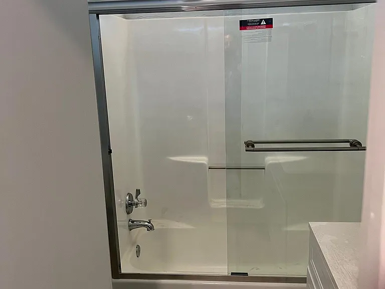 Shower in upstairs bathroom