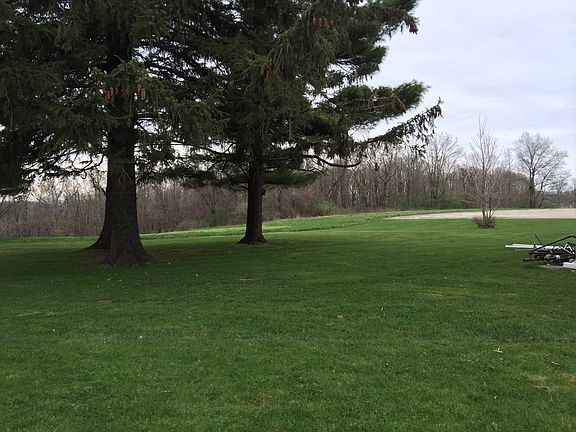 Back yard looking toward old school
