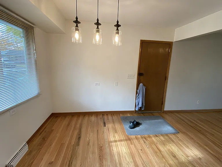 Dining room and entry to garage