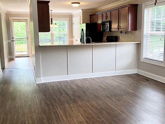 Living Room into Kitchen