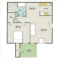Floor plan THE GARDEN