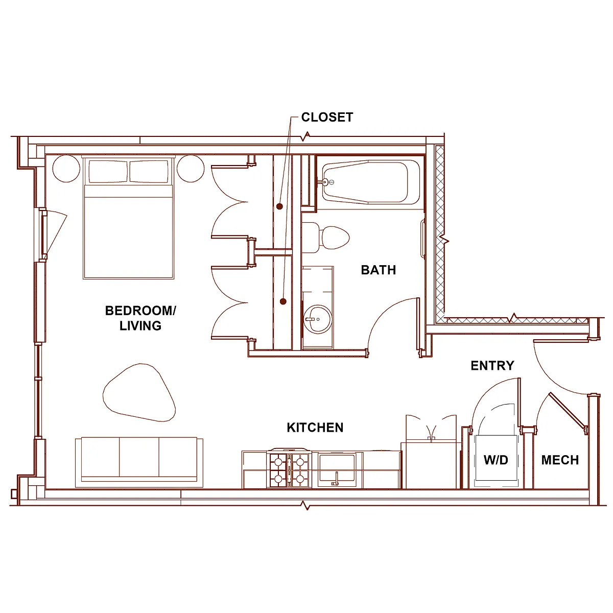 Floor plan Ivory