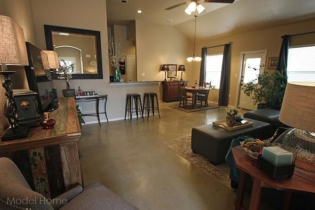 Model Home Living Room