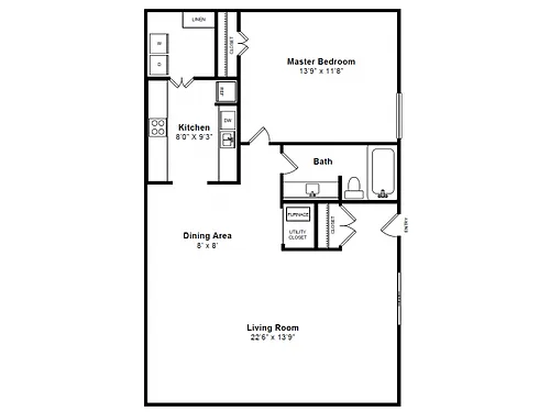 Floor plan The Dartmouth