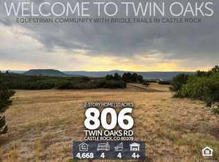 806 Twin Oaks Rd, Castle Rock, CO 80109