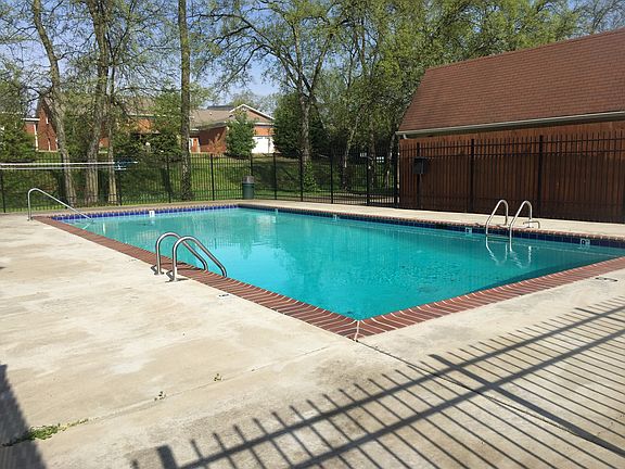Gated pool on property