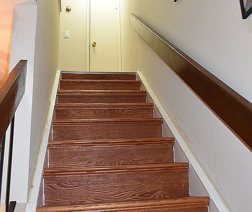 Stairs to bedrooms