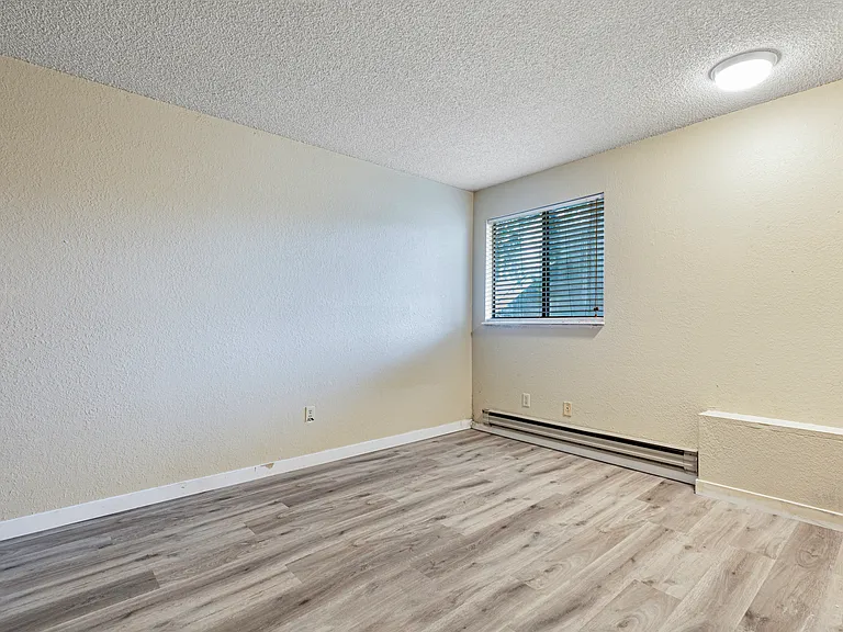 New flooring installed in the 2nd bedroom