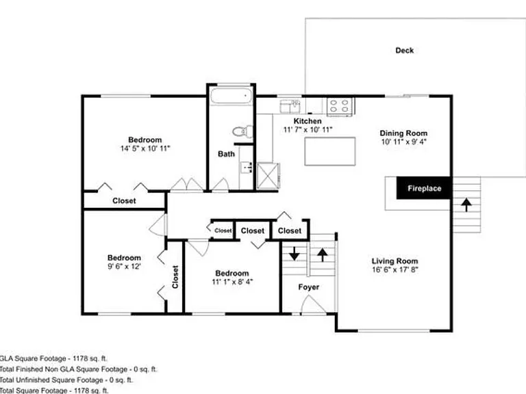 Upstairs Floor Plan