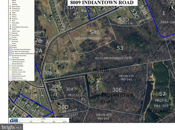 8009 Indiantown Rd, King George, VA 22485