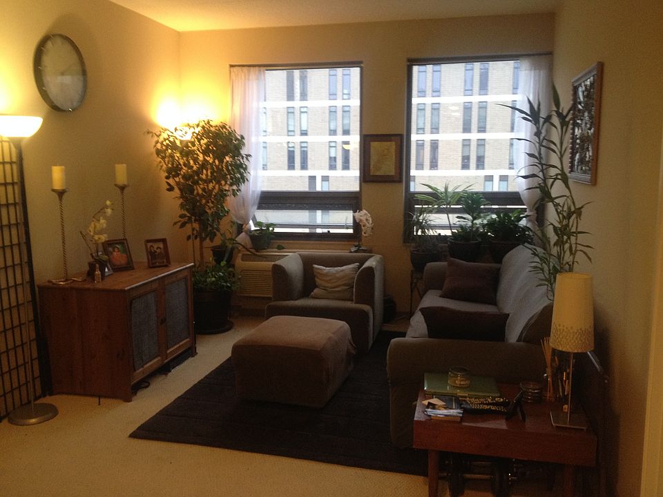 Spacious living room full of light