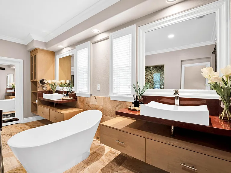 Master bathroom