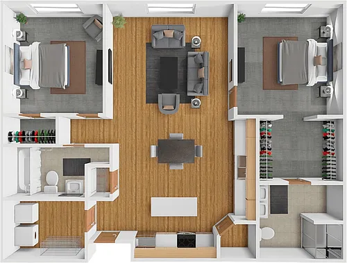 Floor plan Dakota