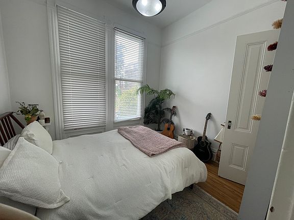 Bedroom with large closet and Western exposure. Tons of light!