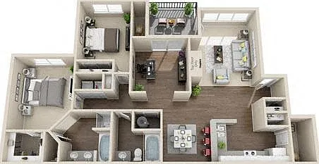 Pavilions at Silver Sage Apartments — Photo 54
