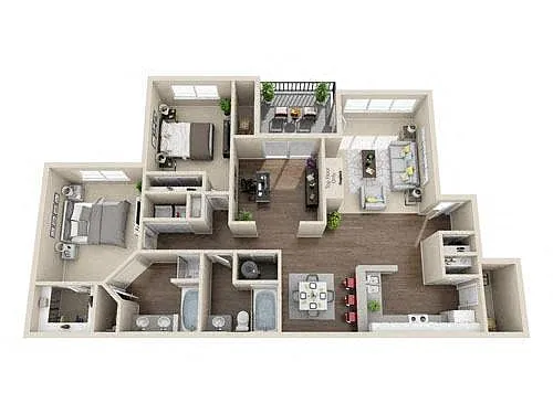 Floor plan Hawthorne
