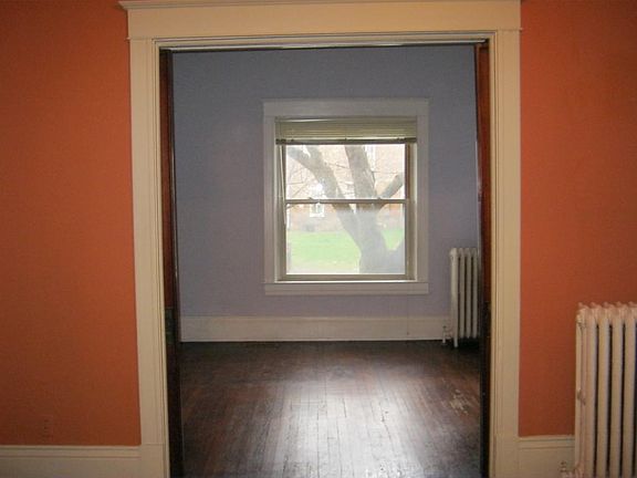 View from middle room to large front window