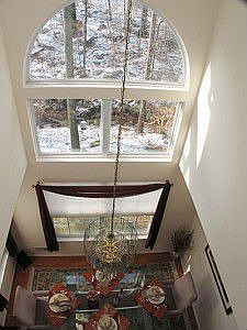 View of Dining Room from above