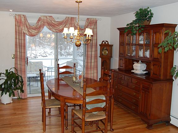 Dining Room Opens to Screend Porch