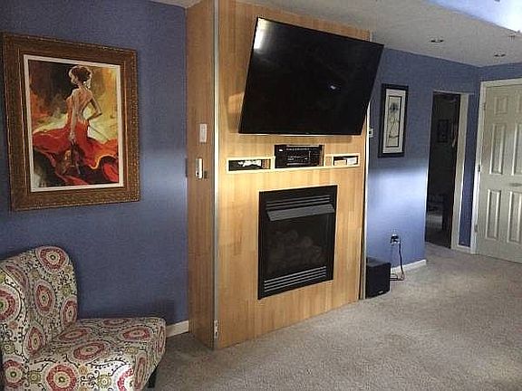 LR with TV and surround