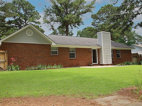 Back view of house