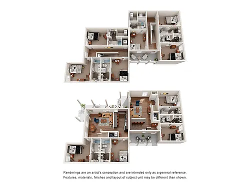 Floor plan Five Bedroom Manor