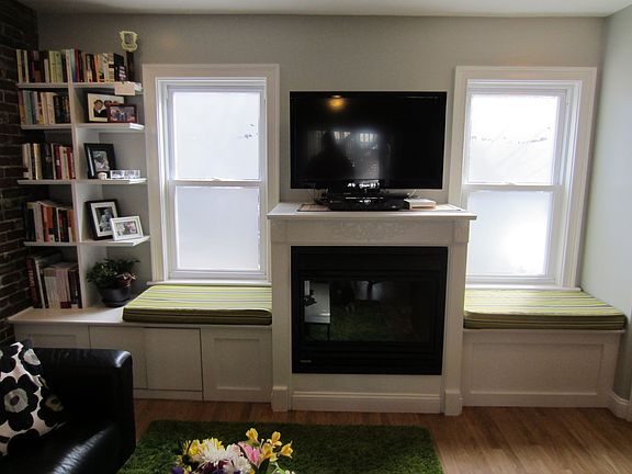 Custom built-in shelving