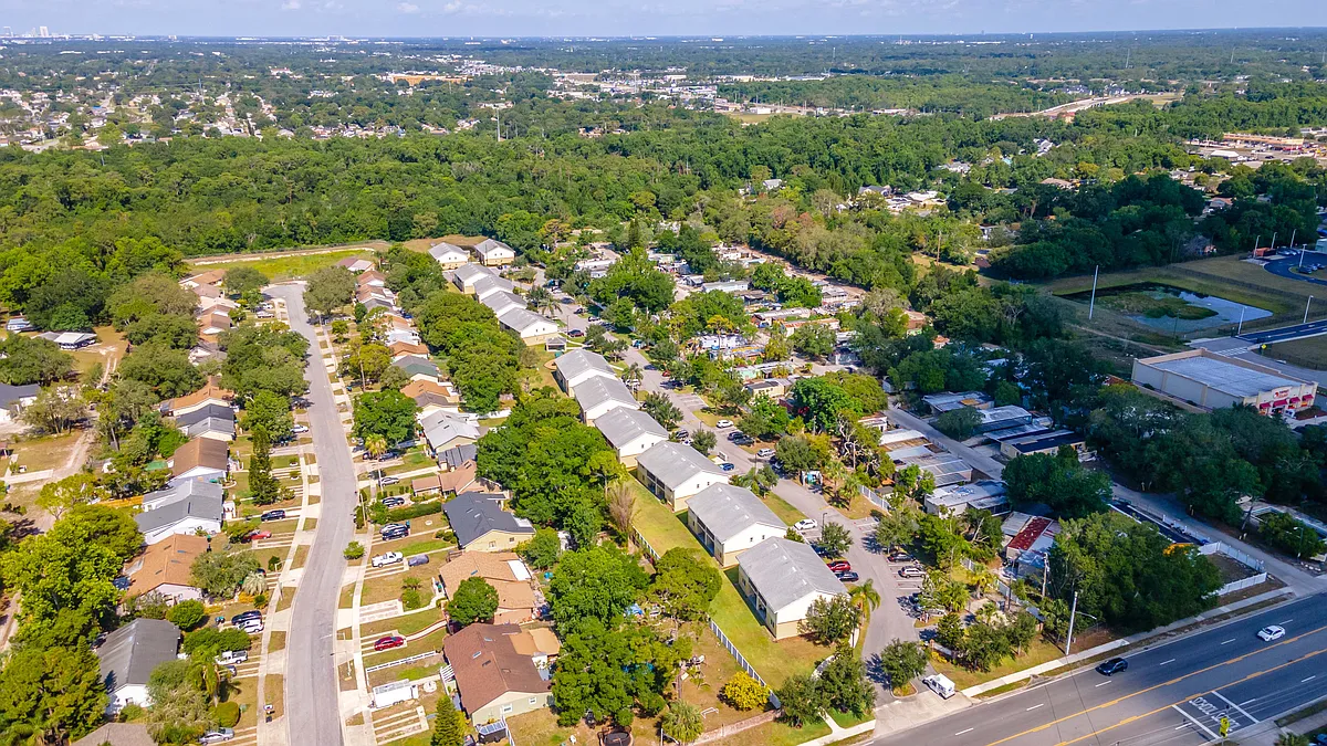 Aerial View - 9871 Dean Woods Pl
