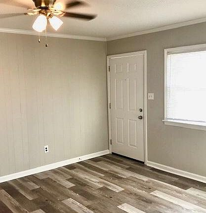 Brand new plank flooring