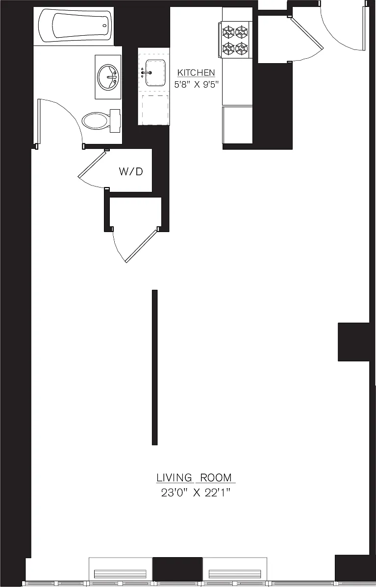Floor plan 5M Loft