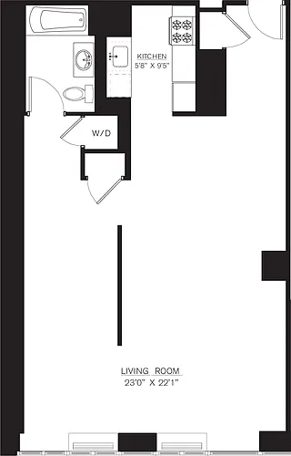 Floor plan 5M Loft