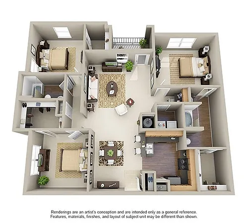 Floor plan C1