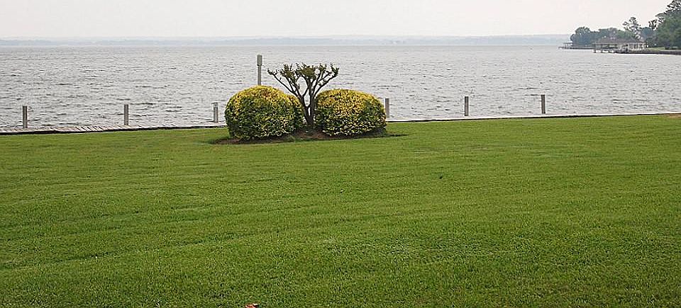 Million dollar view from family room in this 3 bedroom April Sound condo.