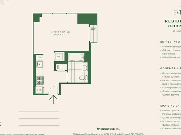 2nd image of 180 Ashland Pl #3709