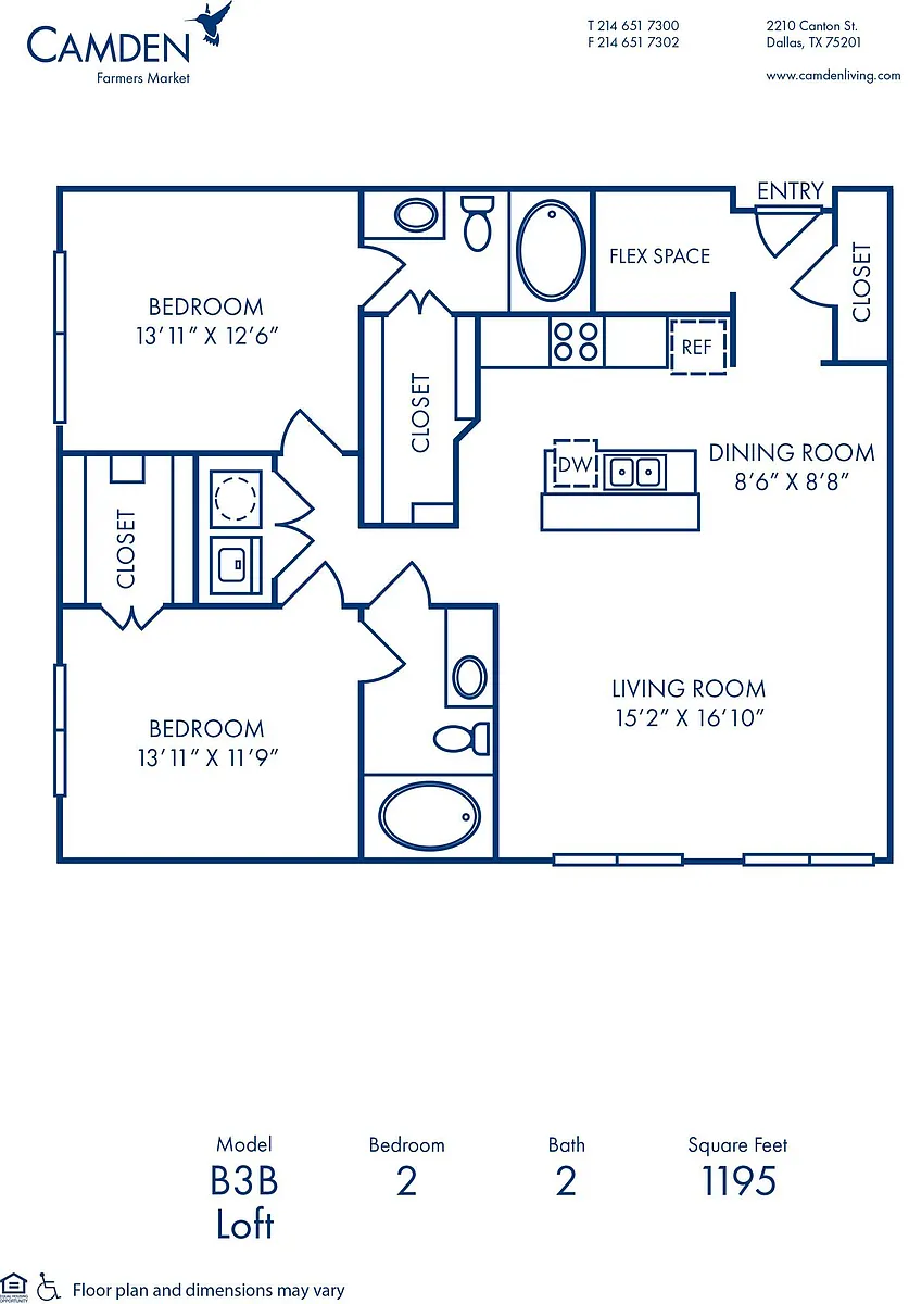 Floor plan B3B - Loft