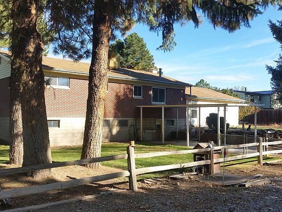 Back yard/ carport