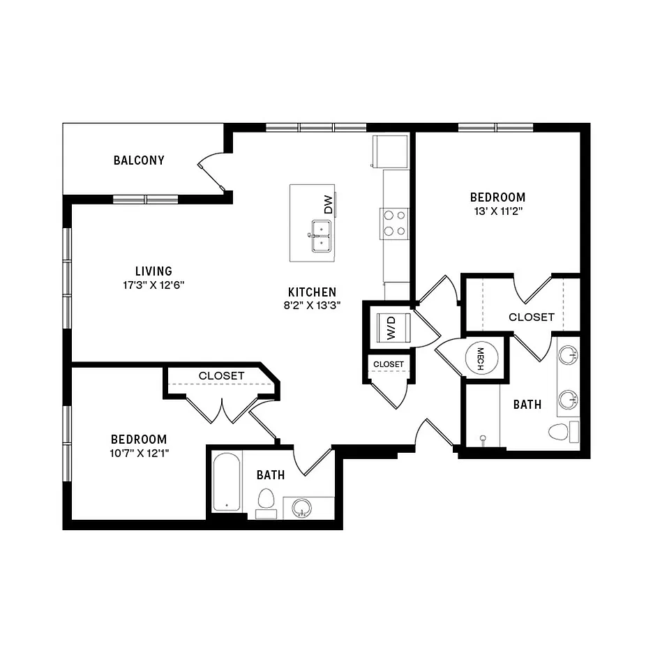Floor plan B21